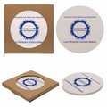 Round Absorbent Stone Coaster